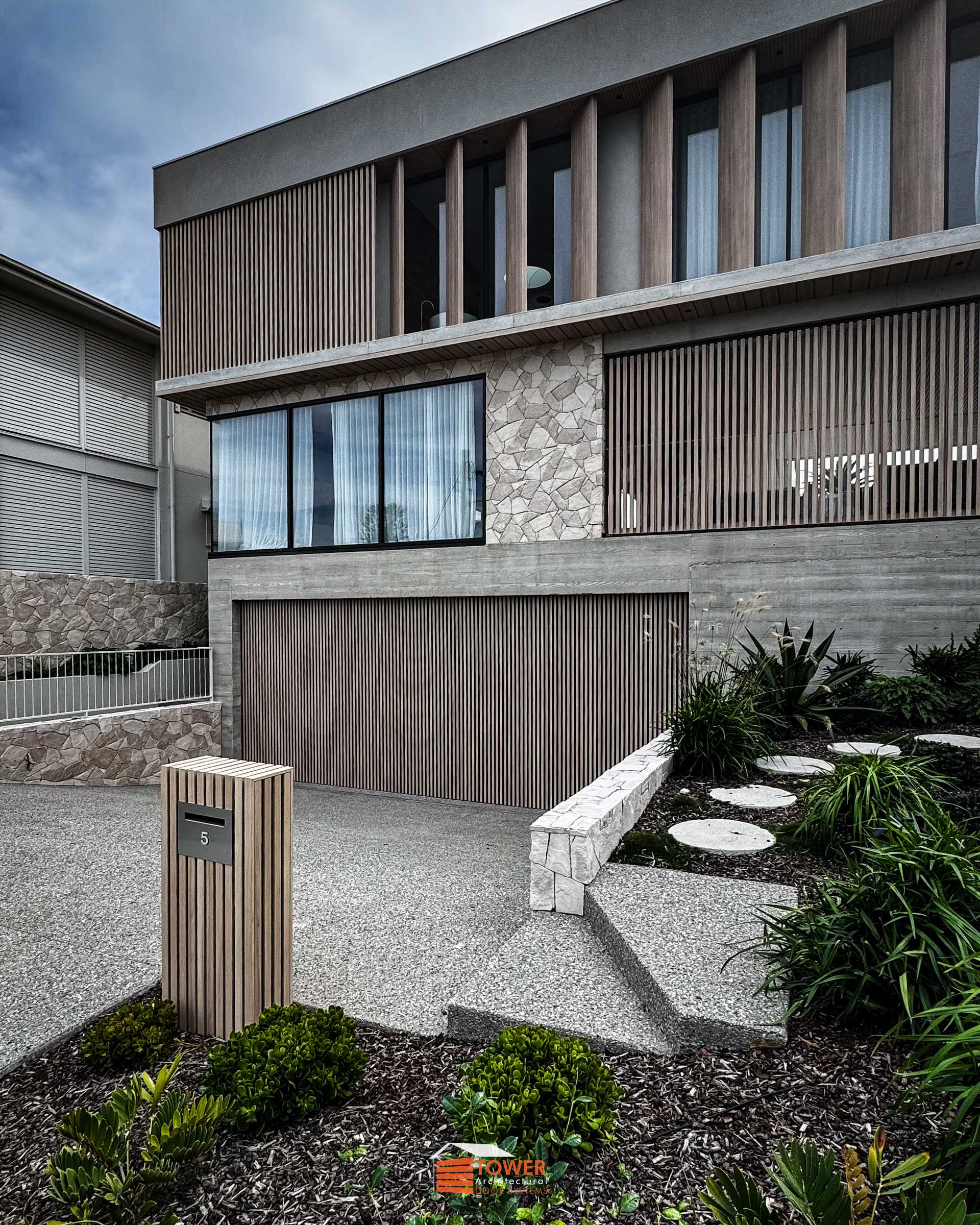 Modern coastal home with clean lines